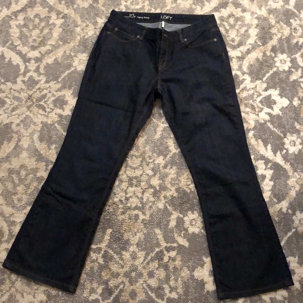 LOFT Size 10P Curvy Boot Jean